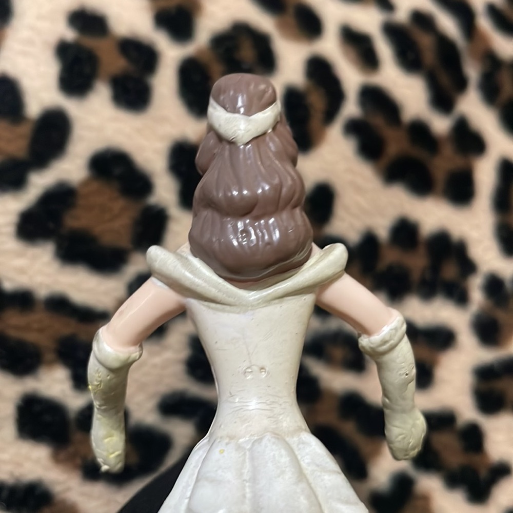 Vintage BEAUTY AND THE Beast 💛Belle Bend Pose Toy 90s Princess Yellow BendEms - Picture 6 of 16